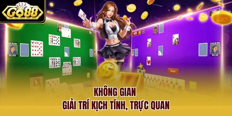 Không gian giải trí kịch tính, trực quan